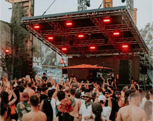 Lab stage at Kappa FuturFestival