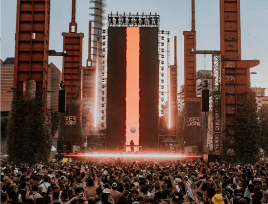 Voyager stage at Kappa FuturFestival